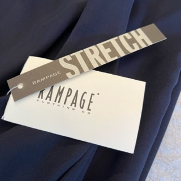 Rampage Women's Sequin Dress Junior 7 Dark Blue - Picture 13 of 15